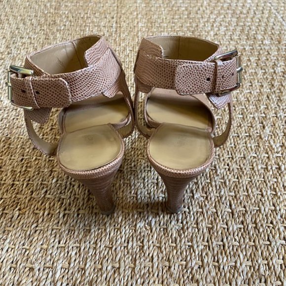 Nine West Mixie Leather Ankle Strap Sandals - Picture 7 of 13